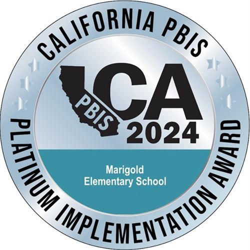 CA PBIS Platinum Award 2024